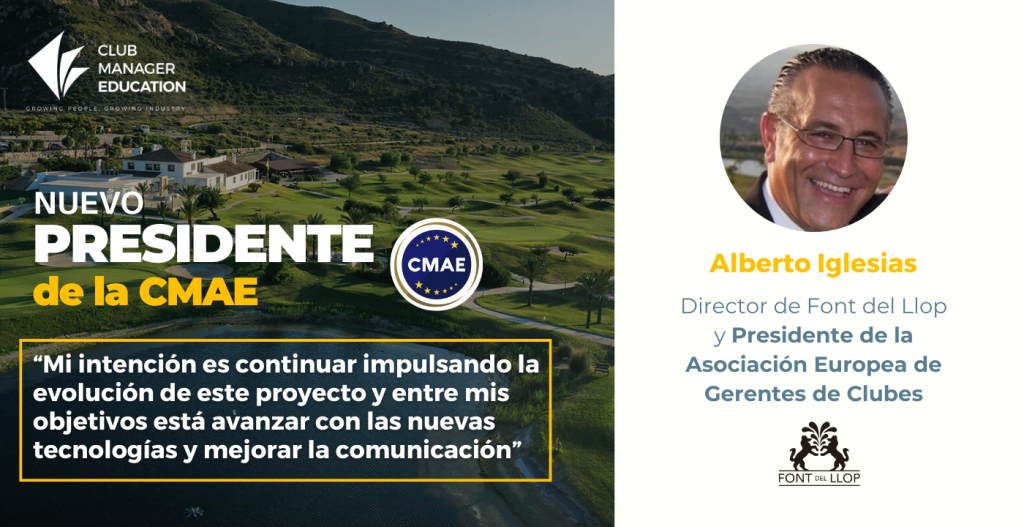 Alberto Iglesias CCM, nuevo presidente de CMAE